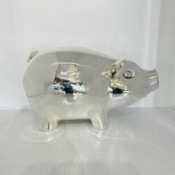 Tiffany & Co. Sterling Silver 925 Piggy Bank Pig Italy Retail $2500