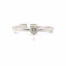 0.15ct Promise diamond ring design by WEMPE in 18KW size 7.25