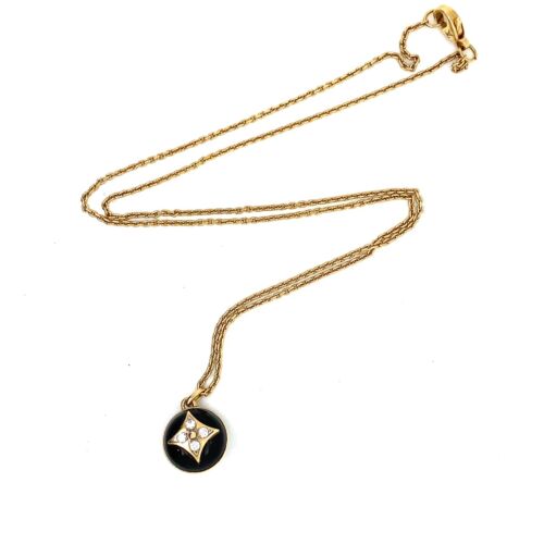 Louis Vuitton Color Blossom Medallion Onyx & Diamond