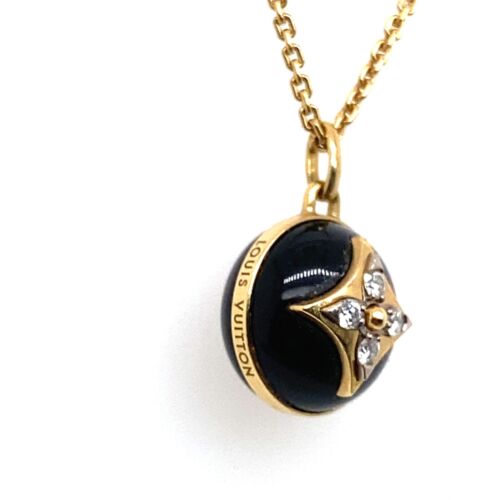 Ever Blossom Necklace, Yellow Gold, Onyx & Diamonds - Jewelry - Categories, LOUIS VUITTON ® in 2023