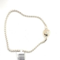 Thomas Sabo Sterling Silver 925 Barrel Link Bracelet 7.75"