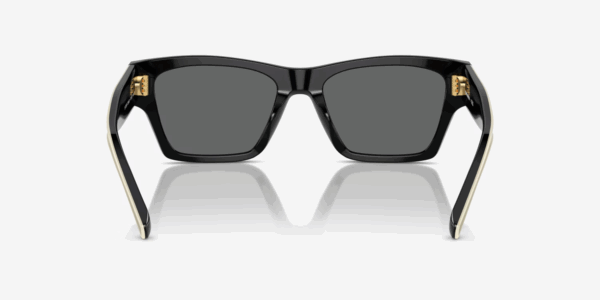 TORY BURCH OUTLINE SUNGLASSES TY7207U 200481 BLACK IVORY/ DARK GREY POLAR 145mm - Image 4