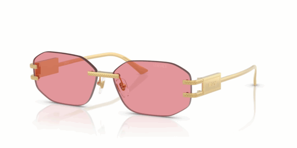 Versace Sunglasses VE2274 100284 140mm  Gold Frame / Pink Lens