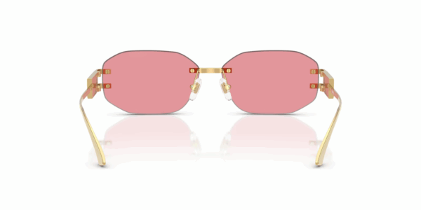 Versace Sunglasses VE2274 100284 140mm  Gold Frame / Pink Lens - Image 2