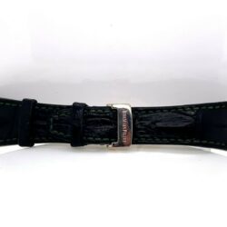 Audemars Piguet 18k White Gold and Leather Royal Oak Offshore Bracelet