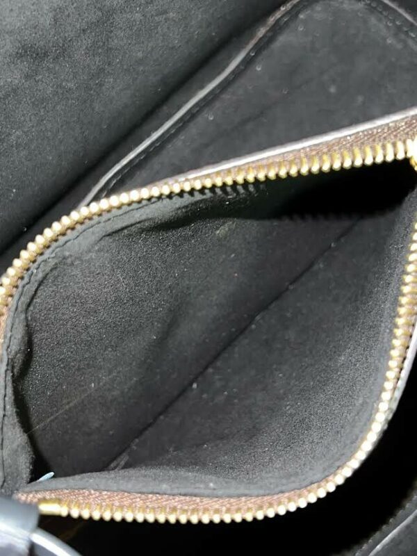 LOUIS VUITTON NEONOE MM BLACK MONOGRAM M44020 DRAWSTRING BUCKET BAG - Image 13