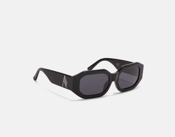 THE ATTICO x LINDA FARROW BLAKE SUNGLASSES BLACK ATTICO45C1SUN 140mm 56-19