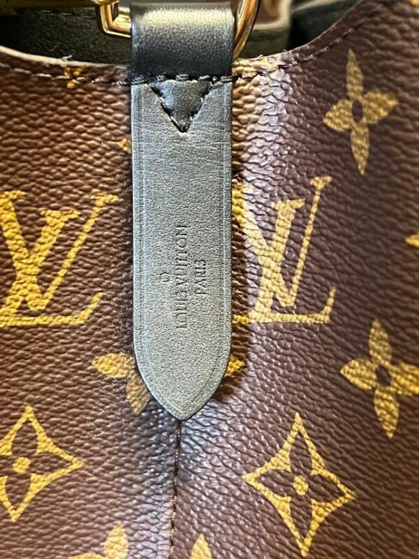 LOUIS VUITTON NEONOE MM BLACK MONOGRAM M44020 DRAWSTRING BUCKET BAG - Image 20