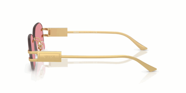 Versace Sunglasses VE2274 100284 140mm  Gold Frame / Pink Lens - Image 5