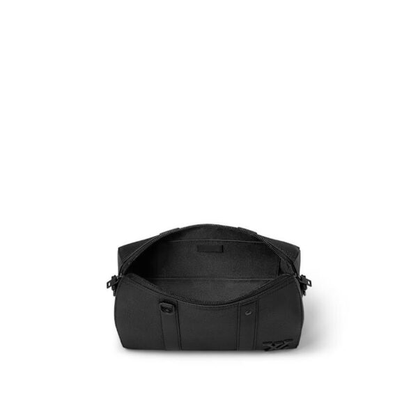 LOUIS VUITTON CITY KEEPALL CROSSBODY M59255 BLACK/NOIR OBSCUR REMOVABLE STRAP - Image 2