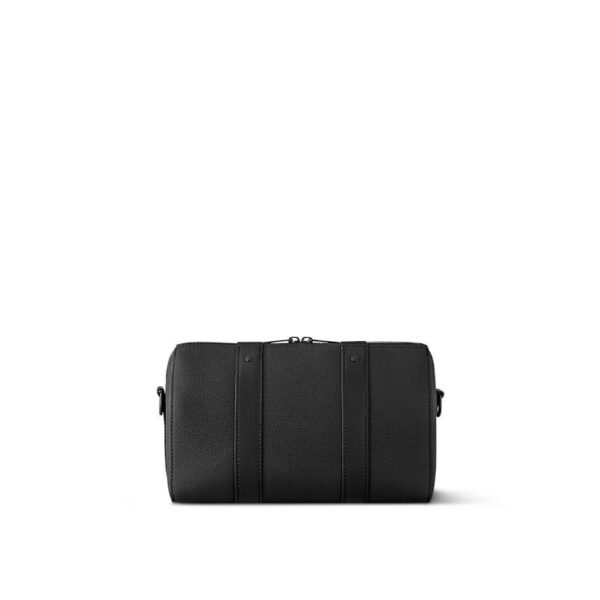 LOUIS VUITTON CITY KEEPALL CROSSBODY M59255 BLACK/NOIR OBSCUR REMOVABLE STRAP - Image 3