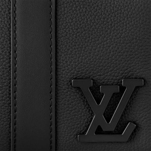 LOUIS VUITTON CITY KEEPALL CROSSBODY M59255 BLACK/NOIR OBSCUR REMOVABLE STRAP - Image 4