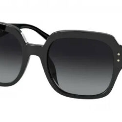 Tory Burch TY7143U 56-21mm Black Square Sunglasses with Gray Polarized Lenses