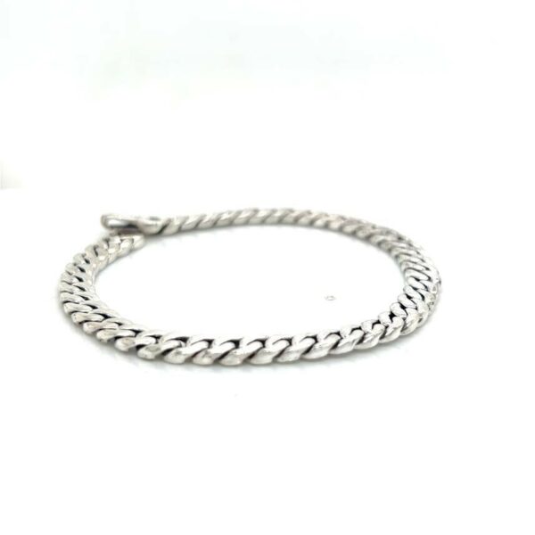 DAVID YURMAN CHAIN COLLECTION CURB CHAIN STERLING SILVER 925 BRACELET 7.5"
