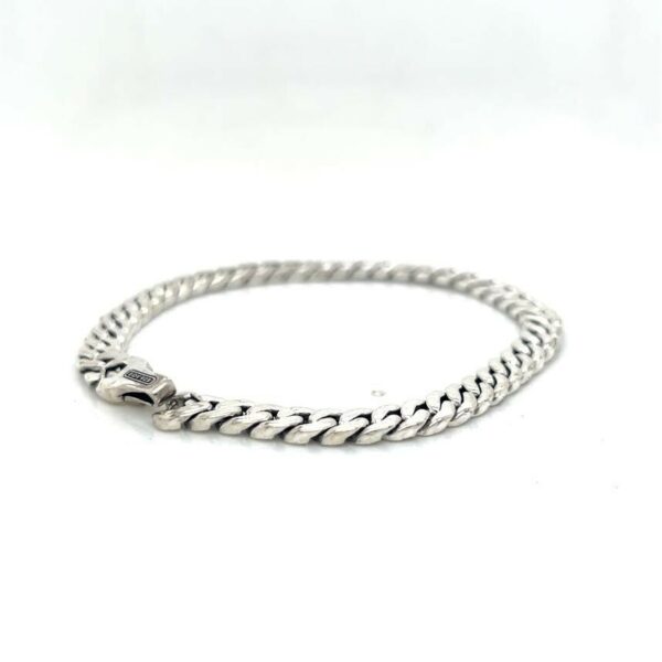 DAVID YURMAN CHAIN COLLECTION CURB CHAIN STERLING SILVER 925 BRACELET 7.5" - Image 4
