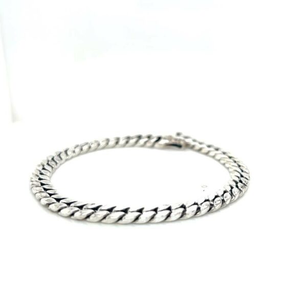 DAVID YURMAN CHAIN COLLECTION CURB CHAIN STERLING SILVER 925 BRACELET 7.5" - Image 6