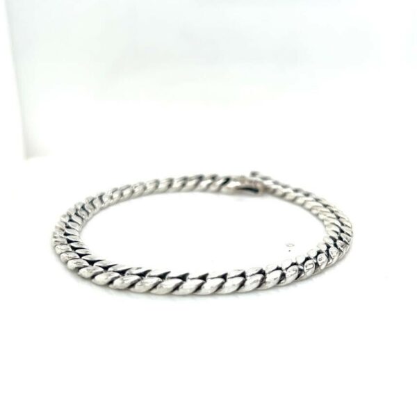 DAVID YURMAN CHAIN COLLECTION CURB CHAIN STERLING SILVER 925 BRACELET 7.5" - Image 7
