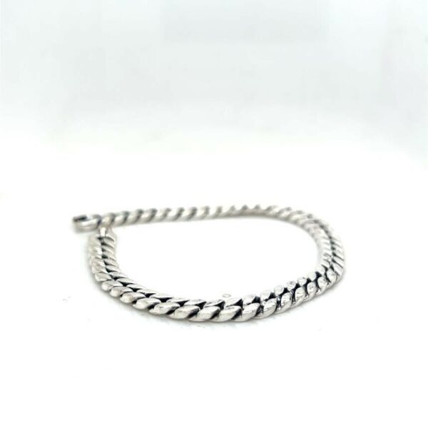 DAVID YURMAN CHAIN COLLECTION CURB CHAIN STERLING SILVER 925 BRACELET 7.5" - Image 10