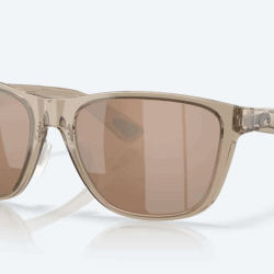 COSTA DEL MAR SUNGLASSES CORRIENTS TAUPE COPPER SILVER MIRROR 590G 6S9124 912410