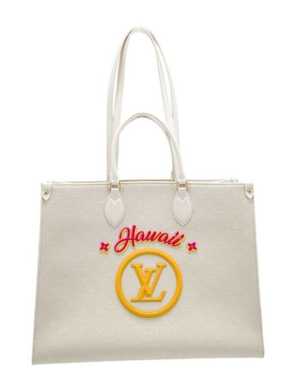 LOUIS VUITTON ONTHEGO GM HAWAII DOUBLE TOP HANDLE/SHOULDER BAG M20806