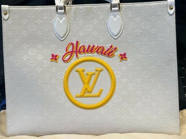 LOUIS VUITTON ONTHEGO GM HAWAII DOUBLE TOP HANDLE/SHOULDER BAG M20806 - Image 3