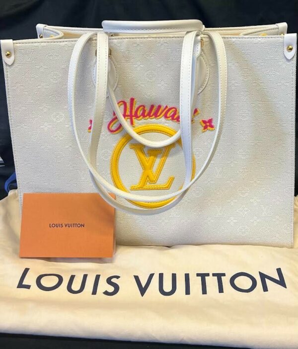 LOUIS VUITTON ONTHEGO GM HAWAII DOUBLE TOP HANDLE/SHOULDER BAG M20806 - Image 15