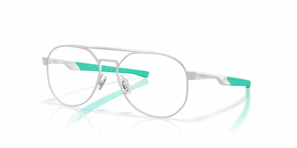 OAKLEY YOUTH EYEGLASSES GRAN PILOTO OY3004-0351 SATIN CHROME DEMO LENS 128mm