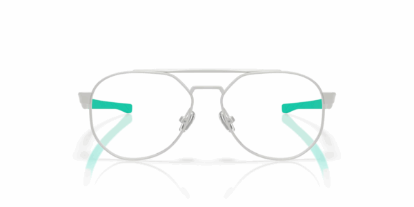 OAKLEY YOUTH EYEGLASSES GRAN PILOTO OY3004-0351 SATIN CHROME DEMO LENS 128mm - Image 2