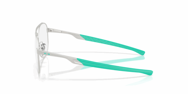 OAKLEY YOUTH EYEGLASSES GRAN PILOTO OY3004-0351 SATIN CHROME DEMO LENS 128mm - Image 3