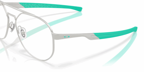 OAKLEY YOUTH EYEGLASSES GRAN PILOTO OY3004-0351 SATIN CHROME DEMO LENS 128mm - Image 6
