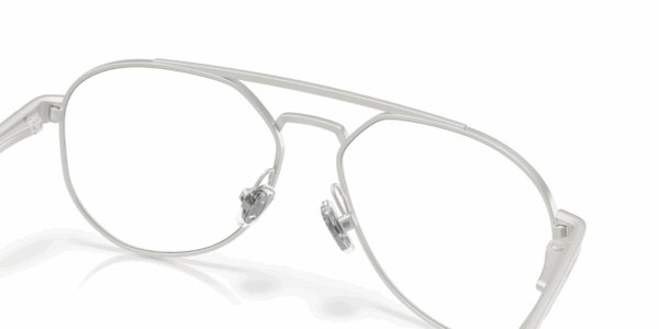 OAKLEY YOUTH EYEGLASSES GRAN PILOTO OY3004-0351 SATIN CHROME DEMO LENS 128mm - Image 7