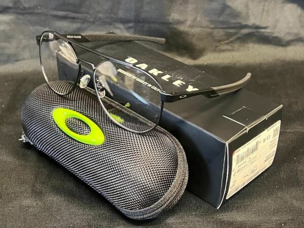 OAKLEY YOUTH RX EYEGLASSES GRAN PILOTO OY3004 SATIN BLACK FRAME DEMO LENS 128mm - Image 9