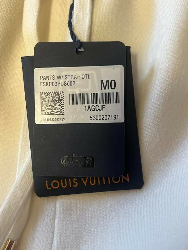 LOUIS VUITTON MONOGRAM ACCENT KNIT JOGGING PANTS 1AGCJF SIZE M0 (EU 38/US 6) - Image 10