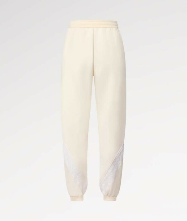 LOUIS VUITTON MONOGRAM ACCENT KNIT JOGGING PANTS 1AGCJF SIZE S0 (EU 36/US 4) - Image 3
