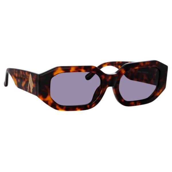 THE ATTICO x LINDA FARROW BLAKE SUNGLASSES TORTOISE ATTICO45C2SUN 140mm 56-19 - Image 2
