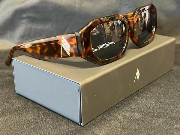 THE ATTICO x LINDA FARROW BLAKE SUNGLASSES TORTOISE ATTICO45C2SUN 140mm 56-19 - Image 4