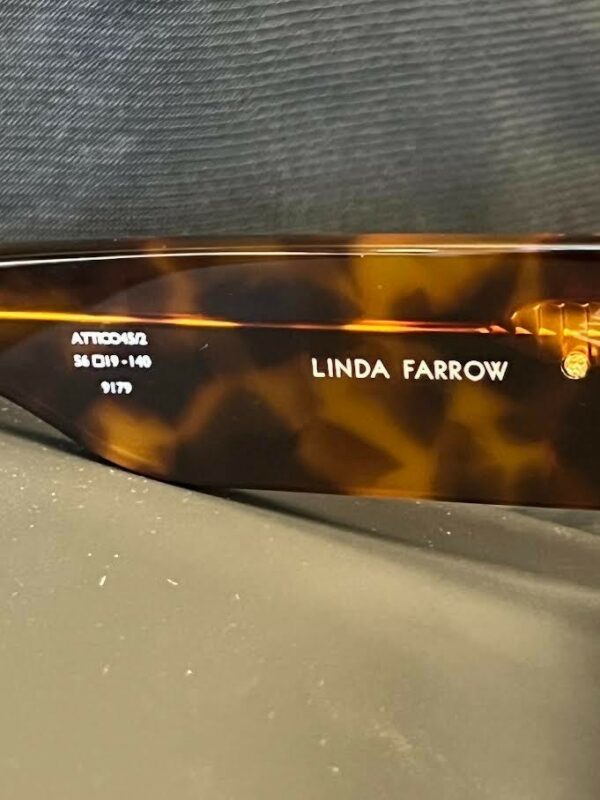 THE ATTICO x LINDA FARROW BLAKE SUNGLASSES TORTOISE ATTICO45C2SUN 140mm 56-19 - Image 6
