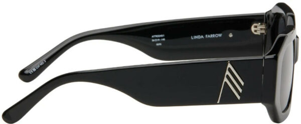 THE ATTICO x LINDA FARROW BLAKE SUNGLASSES BLACK ATTICO45C1SUN 140mm 56-19 - Image 3