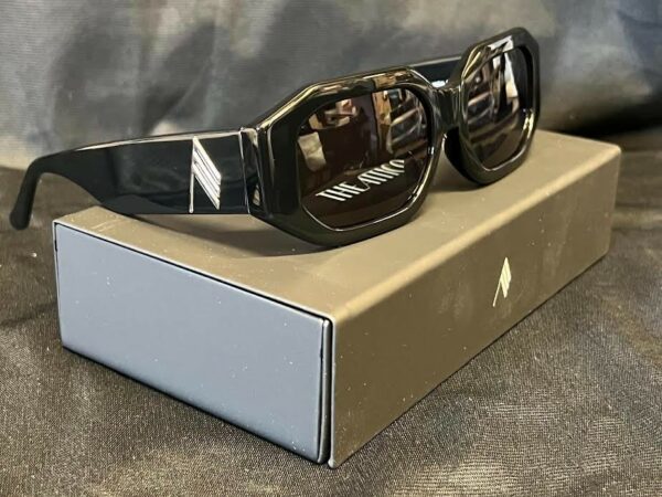 THE ATTICO x LINDA FARROW BLAKE SUNGLASSES BLACK ATTICO45C1SUN 140mm 56-19 - Image 5