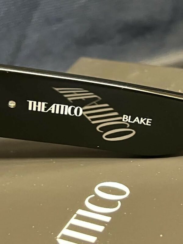THE ATTICO x LINDA FARROW BLAKE SUNGLASSES BLACK ATTICO45C1SUN 140mm 56-19 - Image 7