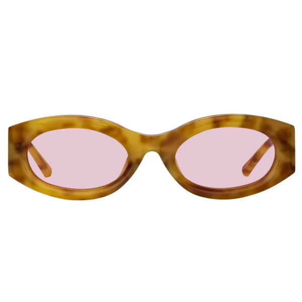 THE ATTICO x LINDA FARROW BERTA SUNGLASSES TORTOISE/PINK ATTICO38C11SUN 140mm