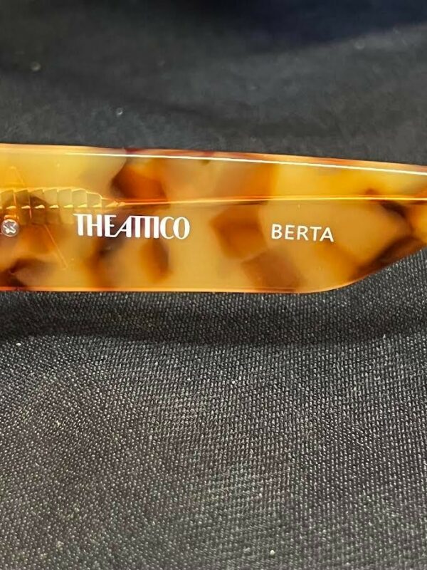 THE ATTICO x LINDA FARROW BERTA SUNGLASSES TORTOISE/PINK ATTICO38C11SUN 140mm - Image 6