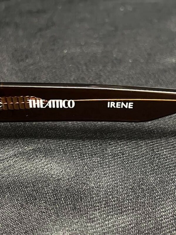 THE ATTICO x LINDA FARROW IRENE SUNGLASSES BROWN ATTICO14C14SUN 140mm 54-19 - Image 6