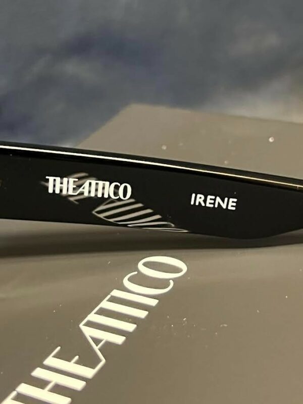 THE ATTICO x LINDA FARROW IRENE SUNGLASSES BLACK ATTICO14C1SUN 140mm 54-19 - Image 6