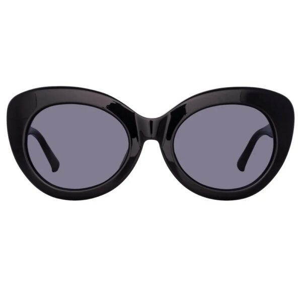 THE ATTICO x LINDA FARROW AGNES SUNGLASSES BLACK ATTICO44C1SUN 53-21-140mm - Image 2