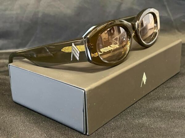 THE ATTICO x LINDA FARROW BERTA SUNGLASSES OLIVE ATTICO38C12SUN 140mm 54-22 - Image 5