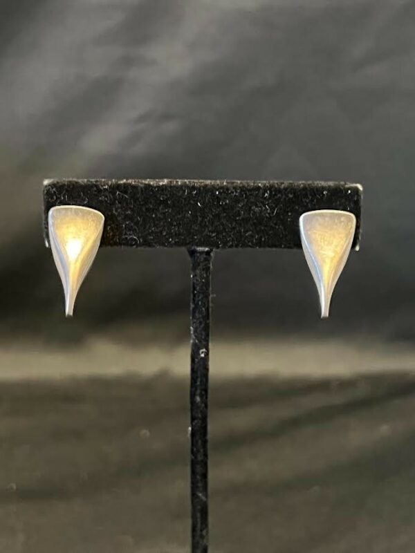 GEORG JENSEN VINTAGE SCREW/CLIP ON EARRING STERLING SILVER 925 116B 1960's ERA - Image 13