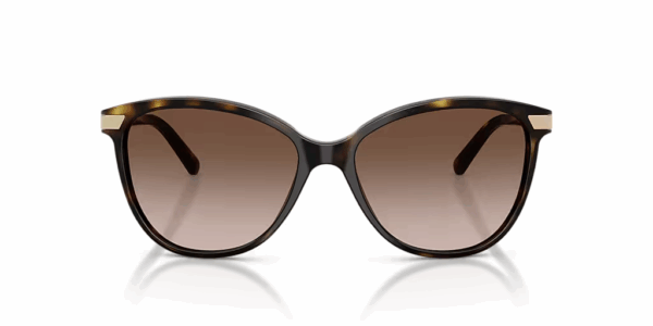 BURBERRY DARK HAVANA FRAME BROWN GRADIENT LENS SUNGLASSES BE4216 57-16/ 140 MM - Image 2